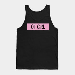 Occupational Therapy Girl Tank Top